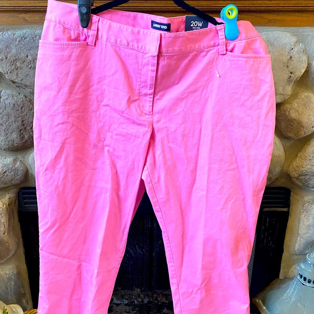 Lands end plus capris